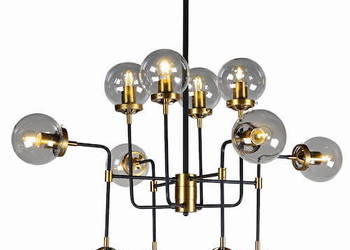 Creative Gold - żyrandol 12 ramion art deco