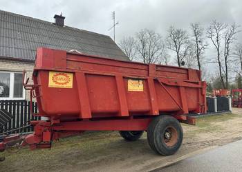 Przyczepa skorupowa DELAPLACE 11 ton