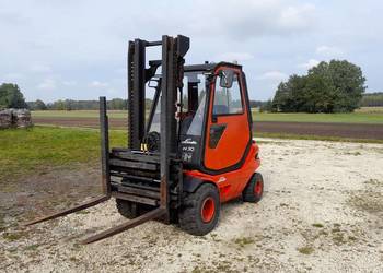 Wózek widłowy Linde H30; pozycjoner; przesuw; kabina