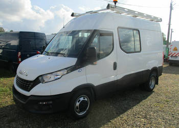 Iveco Daily 35C18 3.0 HPI 180KM \ brygadówka 6 osób \ hak 3.5t \ bagażnik …