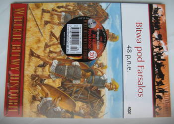 Osprey: Bitwa pod Farsalos 48 p.n.e., książka + DVD/Nowe! Osprey: Bitwa pod Farsalos 48 p.n.e., książka + DVD/Nowe!