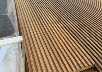 Deska elewacyjna thermo drewno abachi KL. FAS KD 16x95mm  Lamella Pro 7