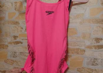 (36/S) Speedo/ Różowy strój kąpielowy z Londynu, Monokini, kostium