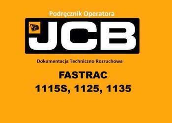 DTR Instrukcja operatora, katalog obsługi, UDT - serwis - JCB Fastrac 1125