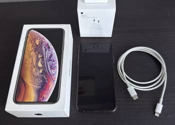 Apple iPhone XS 64 GB Gold - 100% bateria - kompletny zestaw