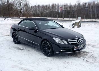 MERCEDES E350CGI 292KM KABRIO AVANTGARDE FULL OPCJA SKÓRA