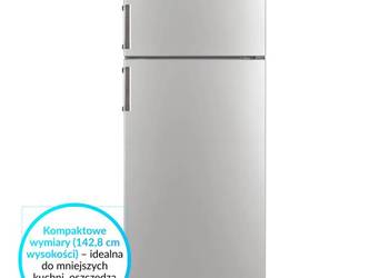 Lodówka Candy CDG1S514ESH 142,8cm Srebrny