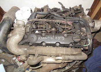 Xantia 2.0 HDI 109 km silnik, skrzynia, rozrusznik, alternator, pompa klim.