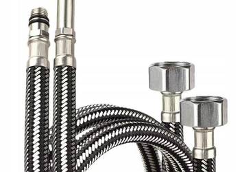 Zestaw 2 szt. wężyk przyłączeniowy  G3/8 x M10 40cm