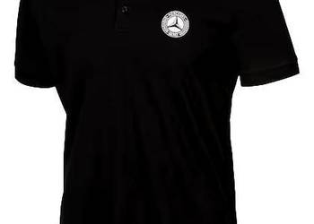 MERCEDES koszula koszulka polo t-shirt M czarna