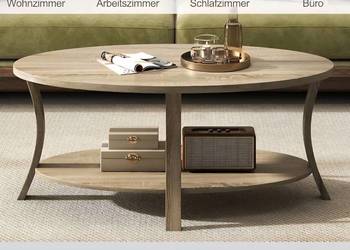 Stolik kawowy, owalny