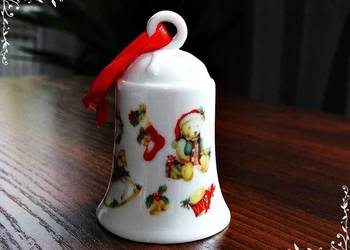 Hutschenreuther kolekcjonerski dzwonek porcelanowy z lat 80'