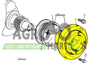 RE59827 TŁUMIK DRGAŃ JD