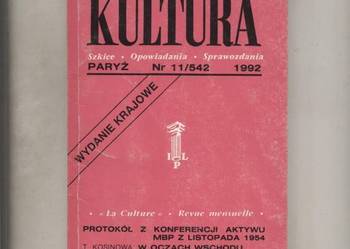 Kultura  Nr 11/542  1992