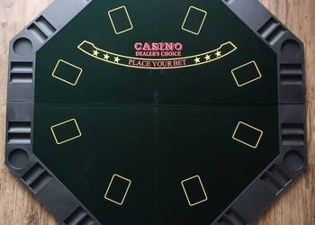 Duży blat stół do pokera 47 x 47