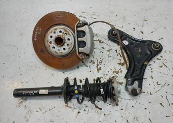 SKODA Enyaq 5LA iV85 Amortyzator zwrotnica wahacz przód lewy komplet