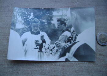 Starocie z PRL - Fotografia = Karol Wojtyła jako młody duchowny