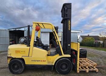 Wózek widłowy HYSTER H5.50XM udźwig 5ton 5.5 2006r 6509mtg LPG przesuw UDT