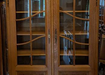 Dębowa biblioteka,witryna ludwikowska-Dąbrowa Górnicza