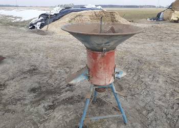 Srutownik bak z silnikiem cyklop polski części kola bizon  przyczepa d47