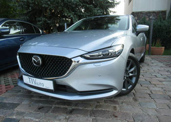 Mazda 6 BEZWYPADKOWY Nawigacja Aktywny Tempomat MARTWE POLE Salon Serwis F…