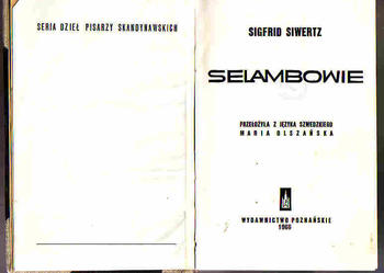 (4318) SALAMBOWIE – SIGFRID SIWERTZ