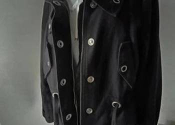 Kurtka czarna H&M retro jesień 2YK coguette retro vintage klasyczna