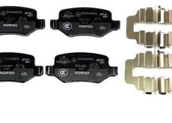 MERCEDES C-klasa W203 klocki hamulcowe przod przednie oryginalne OE