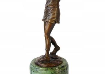 Figura z brązu rzeźba GOLFISTA gra w golfa piękna