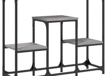 Stolik konsolowy szary dąb sonoma 895x28x76 cm WM-833386