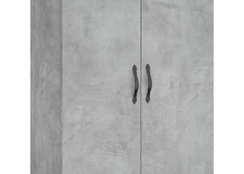 Szafka wisząca szarość betonu 695x34x90 cm WM-834982