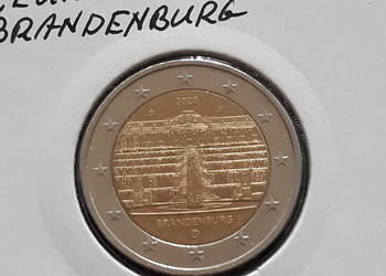 2 Euro Niemcy Brandenburg 2020 r. men. D