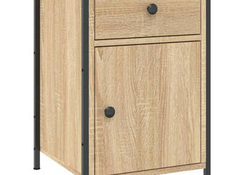 Szafka nocna dąb sonoma 40x42x60 cm materiał drewnopochodny WM-825905