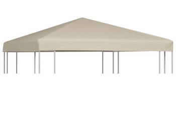 Zadaszenie altany ogrodowej 310 g/m² 3 x 3 m beżowe WM-44778