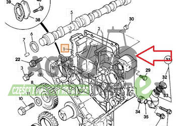 02/201136, 02/202274, 02-202274 OBUDOWA ROZRZĄDU JCB