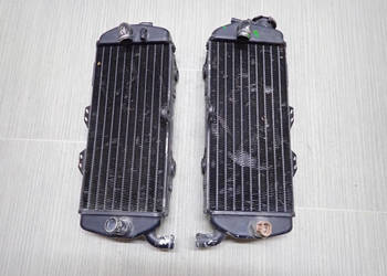 Dwie Chłodnice Chłodnica Prawa Lewa Czujnik KTM 640 Duke 02-05r 625 660