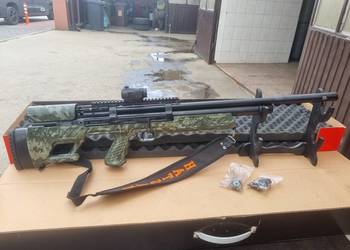 Wiatrówka PCP Hatsan BULLBOSS 5,5 mm / 22 Khaki