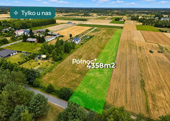 Działka nad jeziorem Kunów 4350 m²