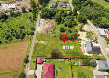 Płaska działka 841 m² pod wymarzony dom