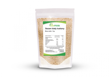 Sezam łuskany biały 1000g