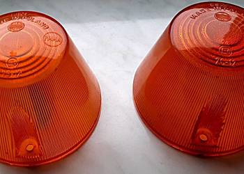 Klosz klosze kierunkowskazów pomarańczowe  typ E 92 F - 2 szt. - Żuk Syrena