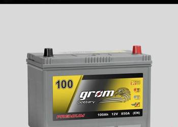 Akumulator 100Ah 850A Japan GROM Premium