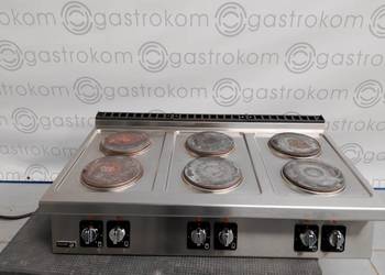 Kuchnia elektryczna nastawna z 6 palnikami 15,60 kW C-E760 FAGOR