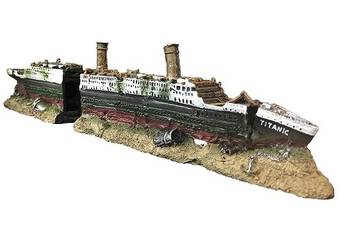 Wrak statku Titanica 38,5 cm | Ozdoba do akwarium