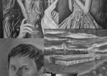 Portret / rysunek / ołówkiem / na zamówienie
