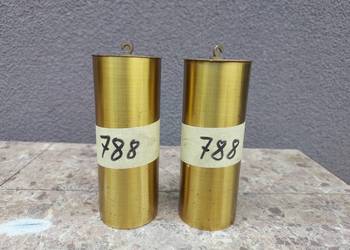 788 obciążniki 2szt wagi starego zegara linkowego żyłkowego 1,4kg