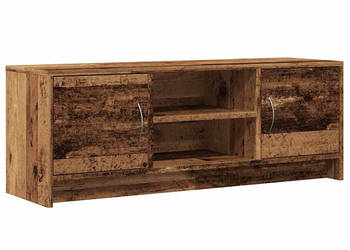 Szafka TV stare drewno 102x30x375cm materiał drewnopochodny WM-855816
