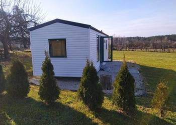 Domek holenderski 27 m² – 2 sypialnie, salon, całoroczny