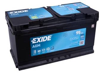 Akumulator 95Ah 850A EXIDE AGM EK950