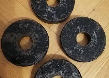 Obciążenia do sztangielek, sztangi 4x0,75 kg.